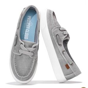 New Project Cloud Women’s Sneaker Memory Foam Technology Gray Size 8.5